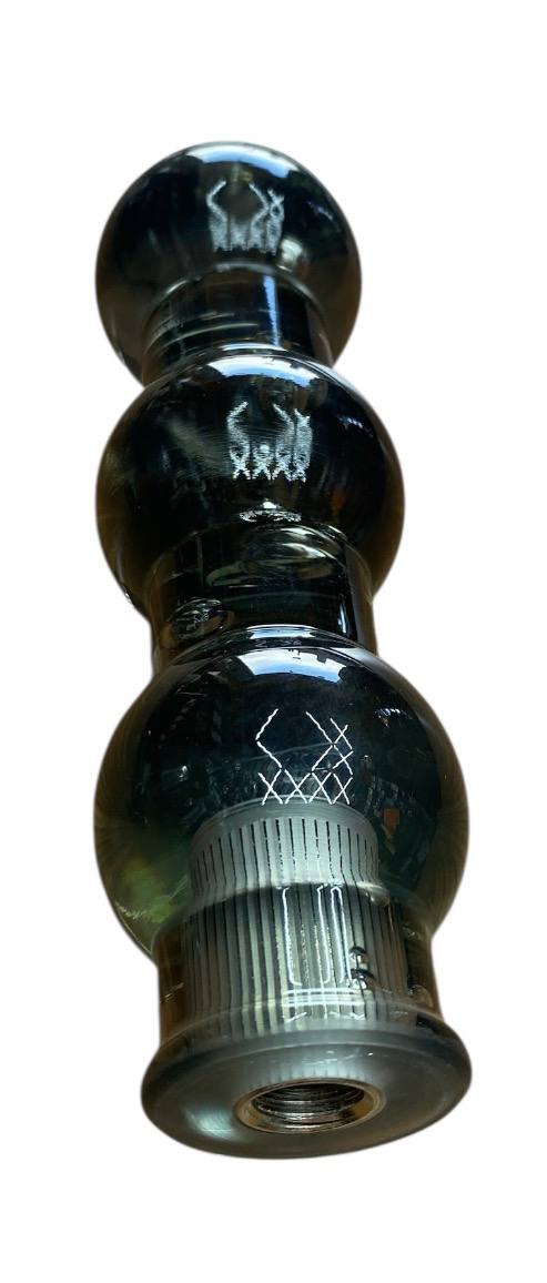 مقبض فتيش الوان زجاج شفاف طويل