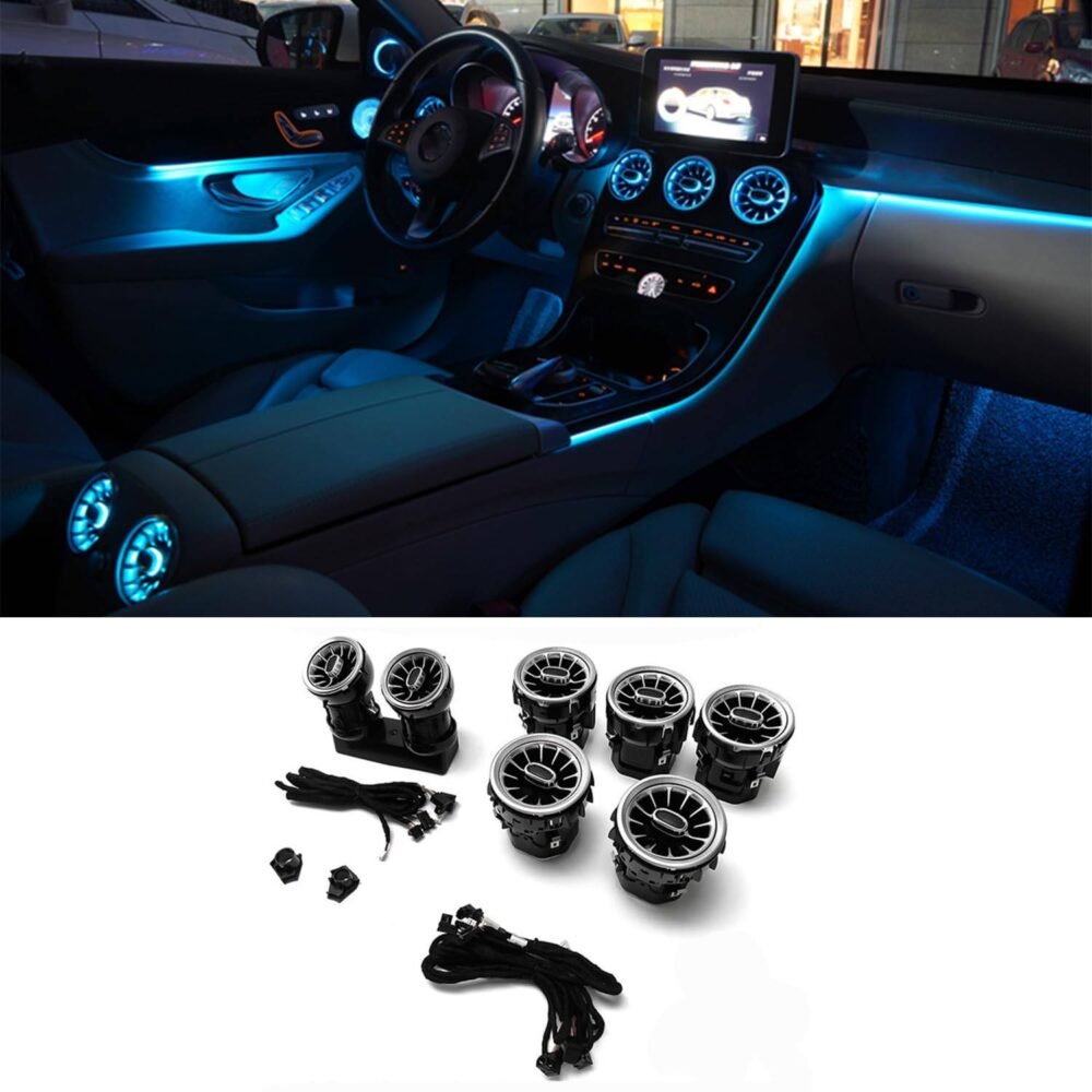 طقم هوايات تابلوة امبينت لايت مرسيدس W206