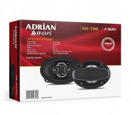 طقم سماعات بيضاوي 700 وات ADRIAN