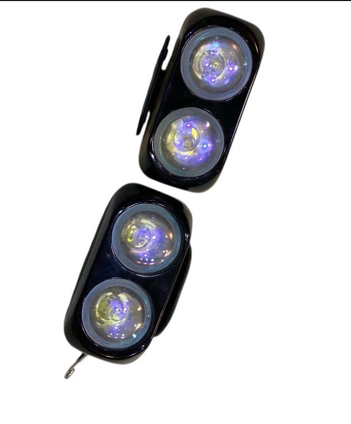 فانوس ليد تعديل على شكل اتنين عين